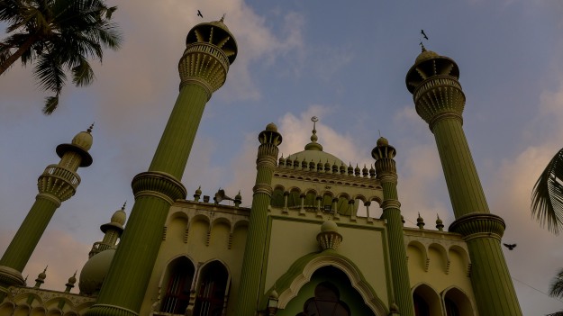 Mosque near Varkala, India