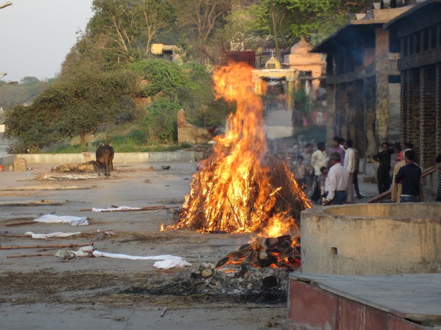Burning Ghat, Agra